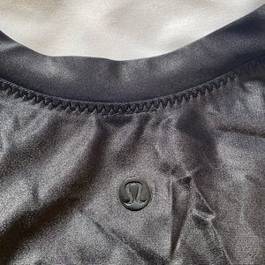 black LULULEMON waterproof long sleeve